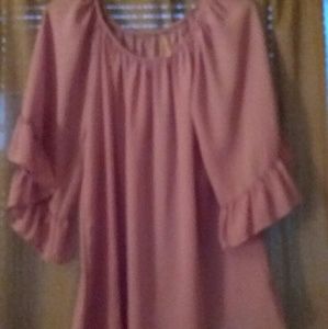 EMMA ROSE GORGEOUS TUNIC TOP, SIZE SMALL